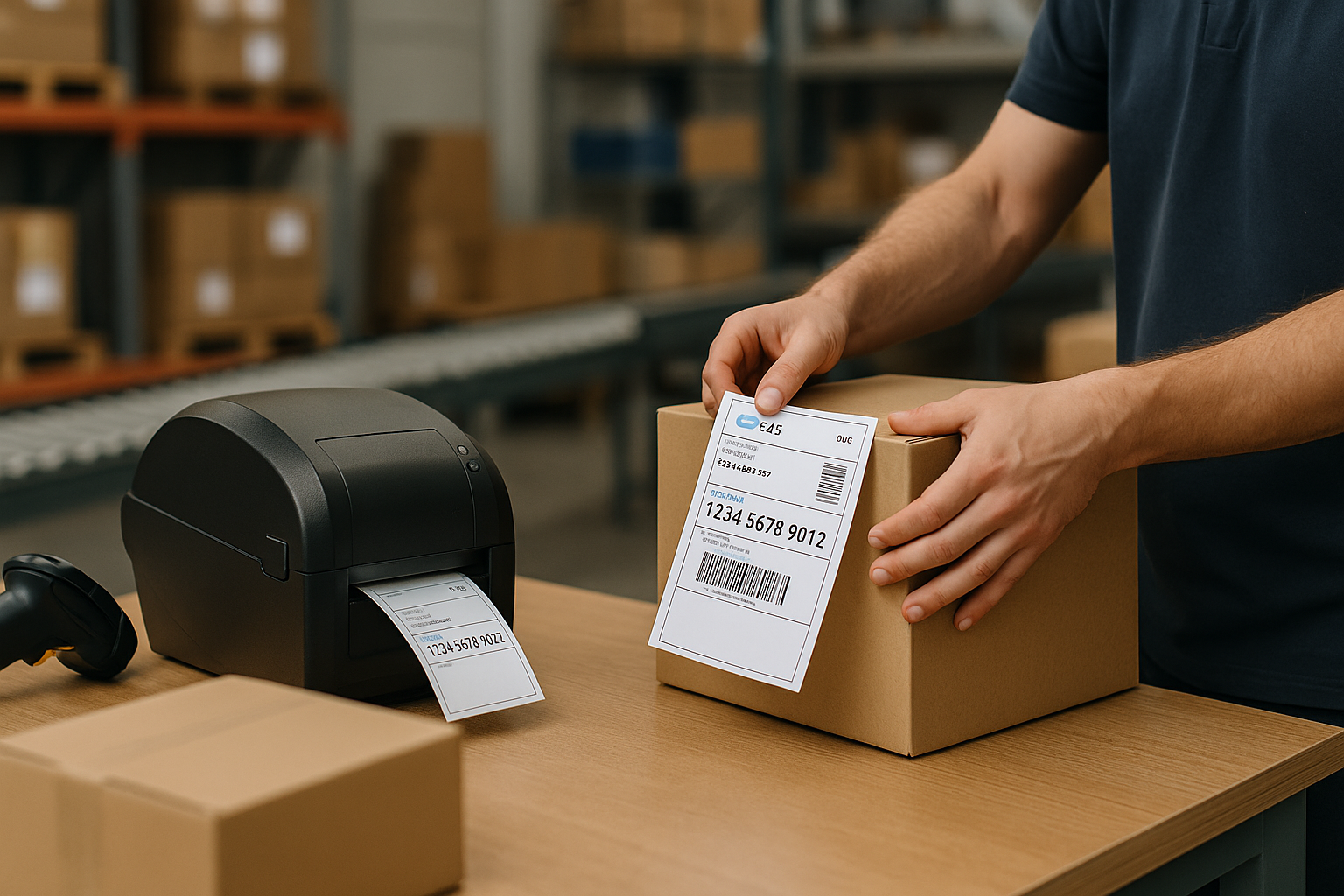 Optimer din logistik med effektive pakkelabels fra bbdata.dk