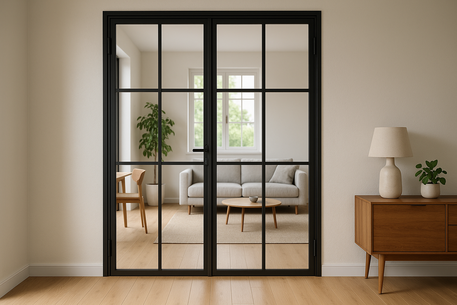 Indvendige døre med moderne New Yorker design til danske hjem