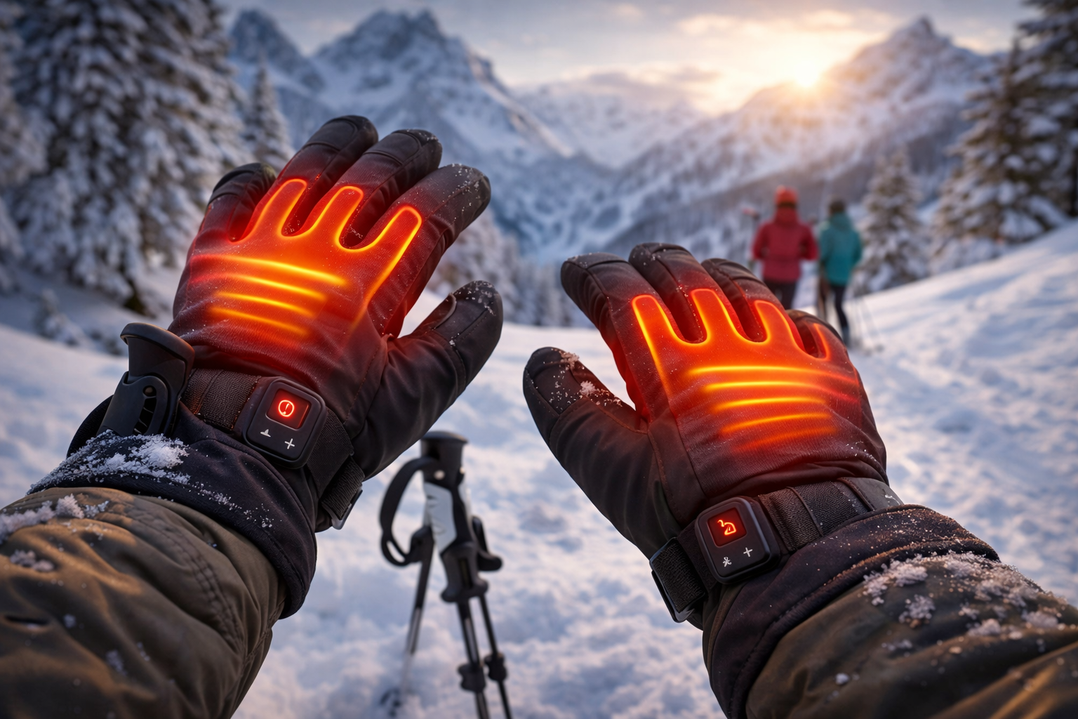 Handsker med varme: Et must-have til skiferien